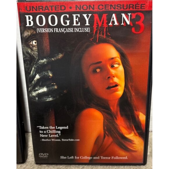 Boogeyman Trilogy Special Edition DVD Set Unrated Versions English & French - Picture 4 of 9